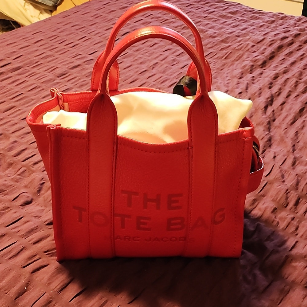 Marc Jacobs Red Tote Bag